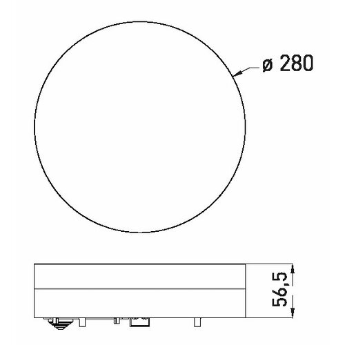  LED plafonsko svetlo za kupatilo LED/24W/230V 3000/4000/6000K &amp;Oslash; 28 cm IP44 Slike