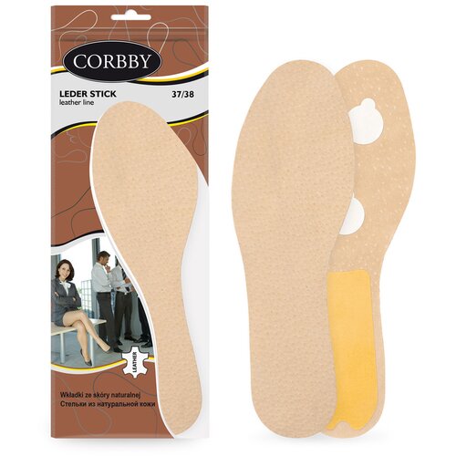 Kesi Corbby LEDER STICK Sk&amp;oacute;rzane wkładki, wklejki do but&amp;oacute;w Slike