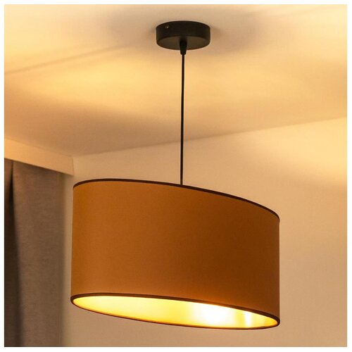  Duolla - Visilica na sajli OVAL VEGAN 1xE27/15W/230V braon Cene