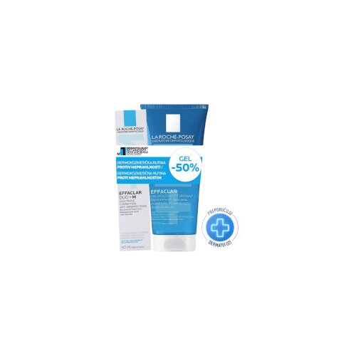 LAROCHE-POSAY PROMO Effaclar duo (+) krema + Effaclar gel za umivanje Cijene
