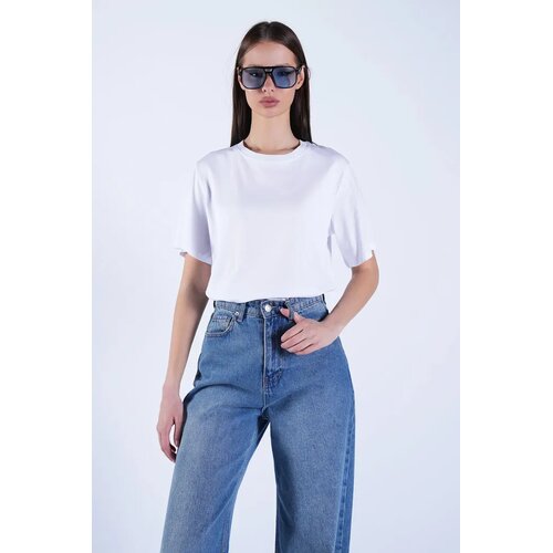 Trend Alacati Stili Ženska majica Alc-X15102, Bela Slike