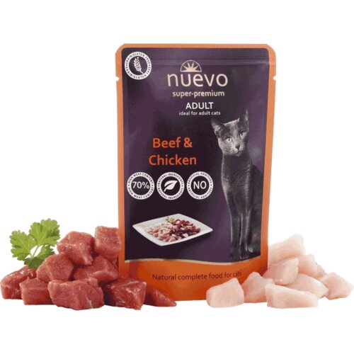 Nuevo Vlažna hrana za mačke Grain Free, 80 g Cene