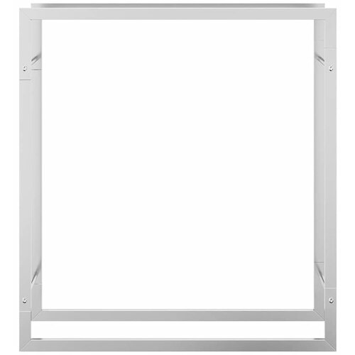  Stalak za drva za ogrjev 80x28x86 cm od nehrđajućeg čelika Slike