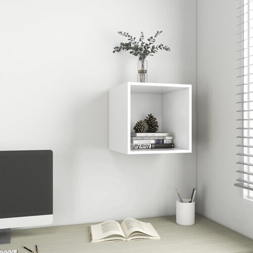 vidaXL Zidni ormarić bijeli 37 x 37 x 37 cm od iverice Cijene