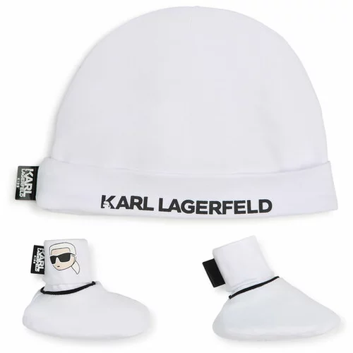 Karl Lagerfeld Kids Komplet za dojenčke Z30180 Bela