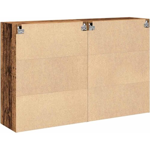  Zidni ormari 2 pcs Staro drvo 69,5 x 34 x 90 cm Slike