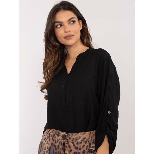 Och Bella Shirt-TW-KS-BI-7175.38-black Cene