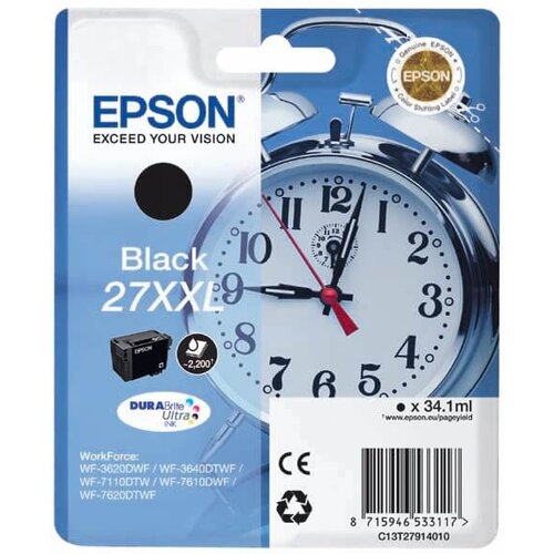 Epson kartuša 27 XXL (C13T279140102) (črna), original Cene