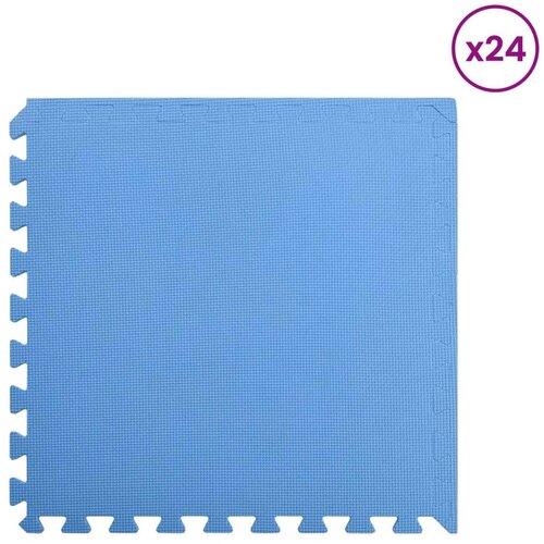  prostirke za vježbanje 24 pcs Plava 8 64 ㎡ - Plava 24 1 cm Slike
