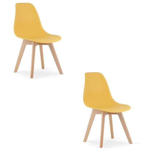  KITO stolica senf / prirodne noge x 2 Cijene