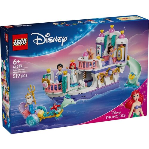 Lego Disney Ariel&amp;#039;s Royal Wedding Ship 43299 Slike
