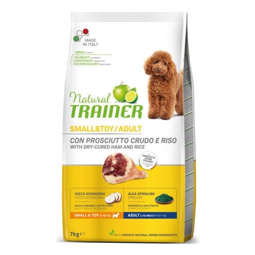 Natural trainer trainer natural hrana za pse, šunka i pirinač, za odrasle pse, malih rasa 7kg Cene