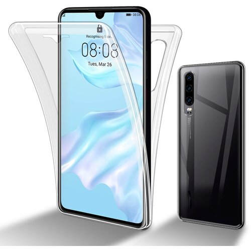 Cadorabo Huawei v prozorni - 360 -&deg; za&scaron;čitni pokrov celotnega telesa - za&scaron;čita spredaj in hrbta, vsestranska za&scaron;čita z za&scaron;čitnikom zaslona, (20694953) Cene