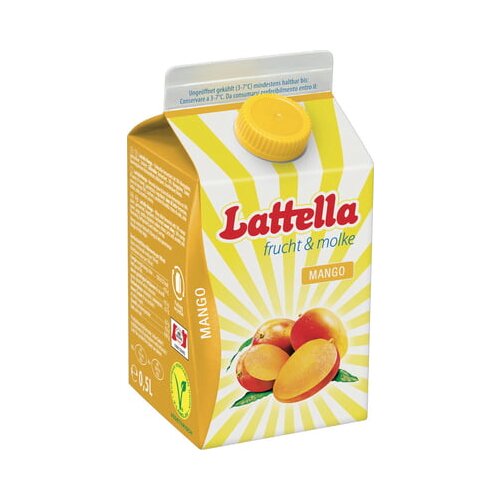 Lattella Napitek iz sirotke - mango Cene