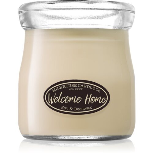 Milkhouse Candle Co. Creamery Welcome Home di&amp;scaron;eča sveča Cream Jar 142 g Slike