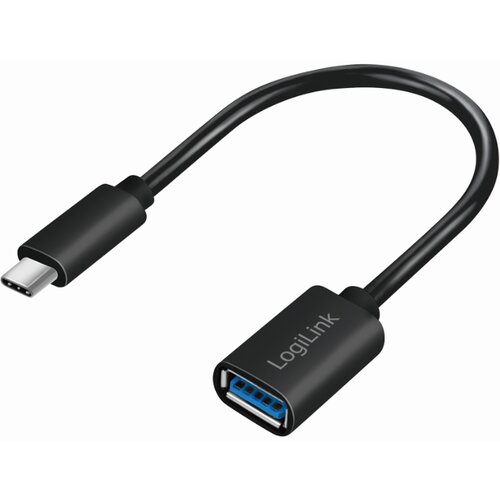 Logilink USB 3.0 adapter [1x USB 3.1 vtič C - 1x USB 3.0 vtičnica A] črn (20430136) Slike