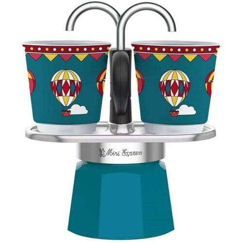  Kavni aparat Mini Express Zimska dežela Turquoise 2 skodelici, (5000524673) Cene