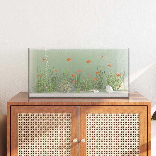  Akvarij s pohranom *Transparent*an 60 x 30 x 30 cm Stakl Cijene