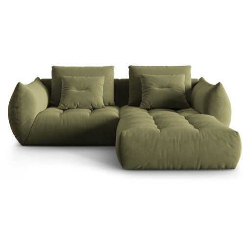Micadoni Svijetlo zelena kutna garnitura od bouclé tkanine (promjenjiva) Bloom – Home Cijene