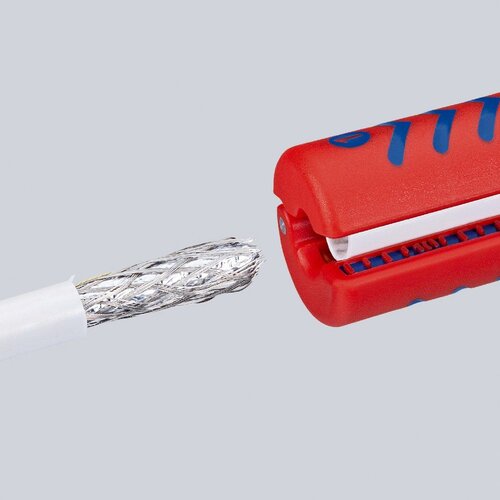 Knipex Alat za skidanje izolacije za koaksijalne kablove 16 60 100 SB crveni Cene
