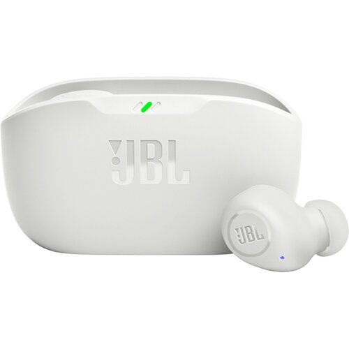 JBL slu&amp;scaron;alke z mikrofonom Wave Buds BT5.2 In-ear, bela, WBUDSWHT Slike