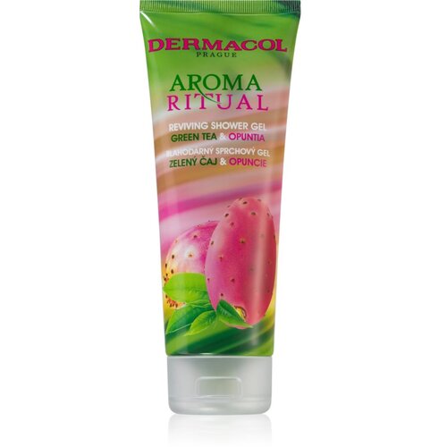 Dermacol aroma Ritual Green Tea &amp;amp; Opuntia osvježavajući gel za tu&amp;scaron;iranje 250 ml za žene Slike