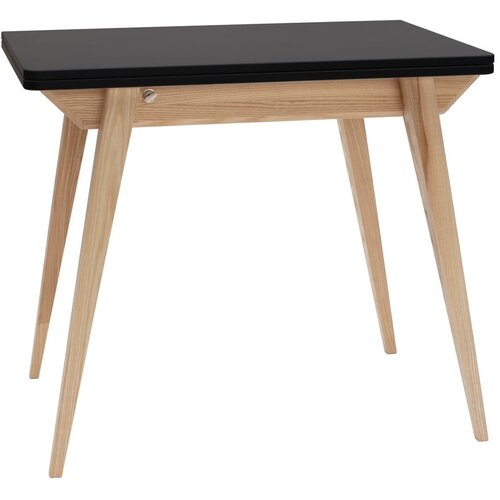 Ragaba Zložljiva jedilna miza s črno plo&amp;scaron;čo 65x90 cm Envelope - Ragaba Slike