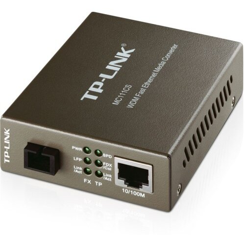 Tp-link Omada MC111CS 10/100Mbps WDM media converter Cene