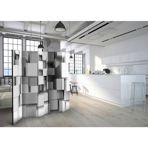 Artgeist Paravan Geometric Puzzle I, 5-Delni, Akustičen Slike