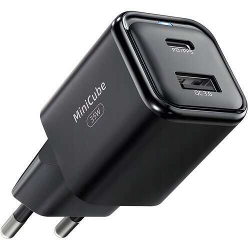 Innostyle HITRI POLNILEC CUBE USB-C 35W USB TYPE C GAN II ZA SAMSUNG LED, (21748387) Cene