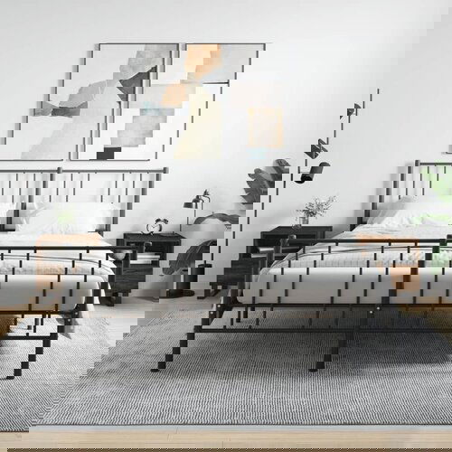 VidaXL Noćni ormarići 2 kom boja hrasta 40x35x47 5cm konstruirano drvo Slike