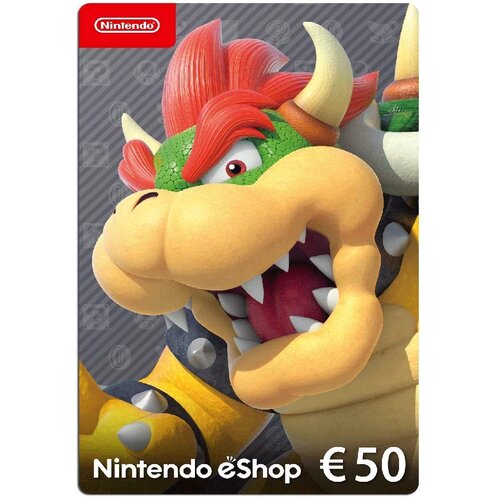 Nintendo eShop darilna kartica za 50 EUR Cene