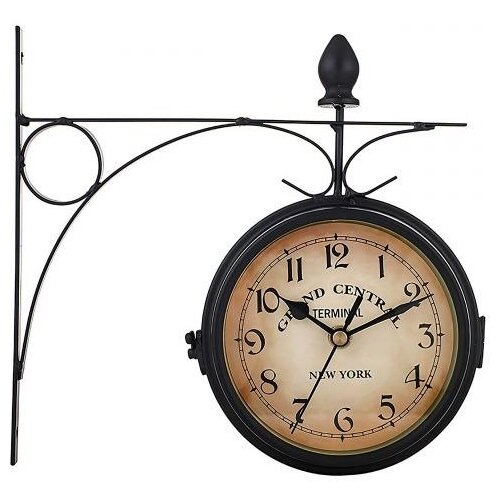  Retoo O640 dvostrani zidni retro sat Grand Central 24 cm Cijene