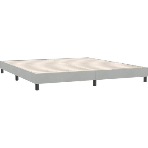 Okvir kreveta bez madraca svijetlo sivi 180x220 cm bar&amp;scaron;un Slike