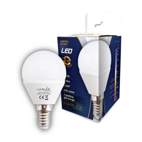 Lumax sijalica LED LUMP45-6W 3000 540lm E14 ( 003448 ) Cene