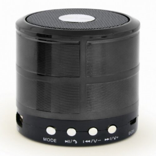 Gembird SPK-BT-08-BK portable bluetooth speaker +handsfree 3W, fm, microsd, aux, black Slike