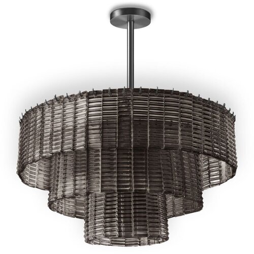 Toolight Viseći Stropni Luster APP1678-8CP Sivi Slike