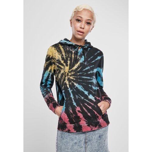 UC Ladies Women's Dye Hoody Tie Black Cene