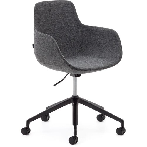 Kave Home Tamno siva uredska stolica Tissiana &amp;ndash; Slike