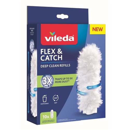 Vileda Rezervne krpe za prah v kompletu 10 ks Flex&Catch – Cene