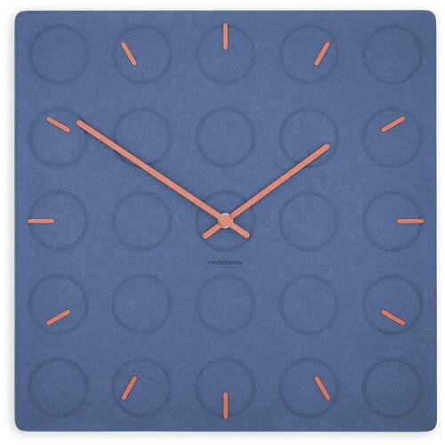 Von Der Factory Zidni sat Luxhora Circula Dark Blue 10 boja kazaljki Slike