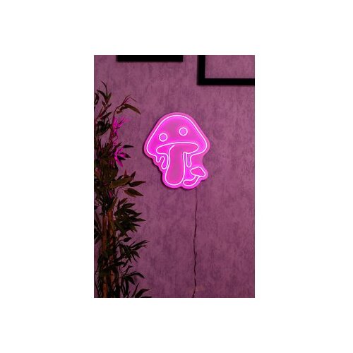 WALLXPERT dekorativna plastična led rasveta mushrooms pink Cene