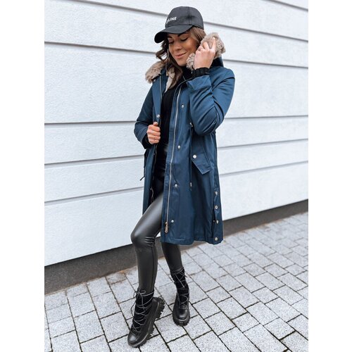 DStreet Women&amp;#039;s winter parka jacket NADER, navy blue, Slike