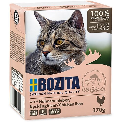  Varčno pakiranje Bozita Tetra ko&scaron;čki v želeju ali v omaki 24 x 370 g - Žele: pi&scaron;čančja jetra Cijene