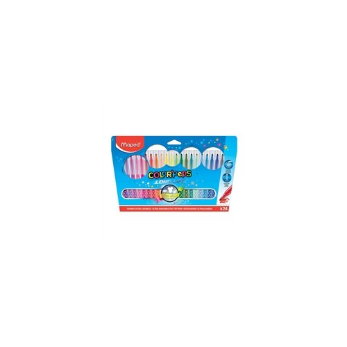 Maped Flomasteri Color&amp;amp;apos;peps, 24 komada Slike