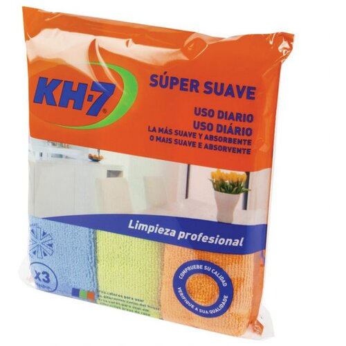 Pribor ZA ČI&amp;Scaron;ĆENJE-KRPA 38X40 MIKROFIBRA PK3 KH-7 Slike