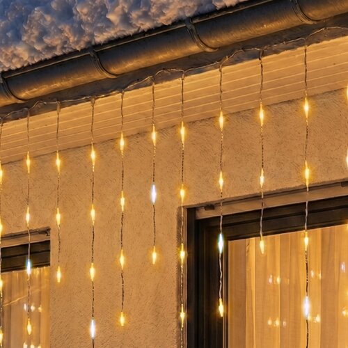  LED božićni lanac za spolja&amp;scaron;nju upotrebu 1200xLED/230V 25x0,56 m IP44 topla bela/hladna bela Slike