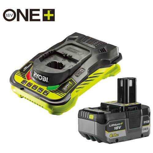 Ryobi Punjač i baterija ONE + (18 V, 1 baterija, 6 Ah) Slike