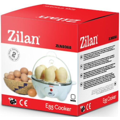 Zilan ZLN8068 Aparat za kuvanje jaja, kapacitet 7kom, beli Cene