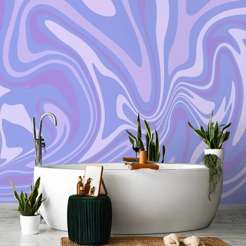  Foto tapeta - Purple Composition - Abstract Background in Violet-Purple-Lavender Hues 350x256 Slike